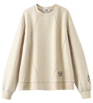 BELLUNA（ベルーナ）の「＜ＦＩＬＡ＞裏起毛ピンタックデザインプルオーバー（カットソー）」｜アイボリー