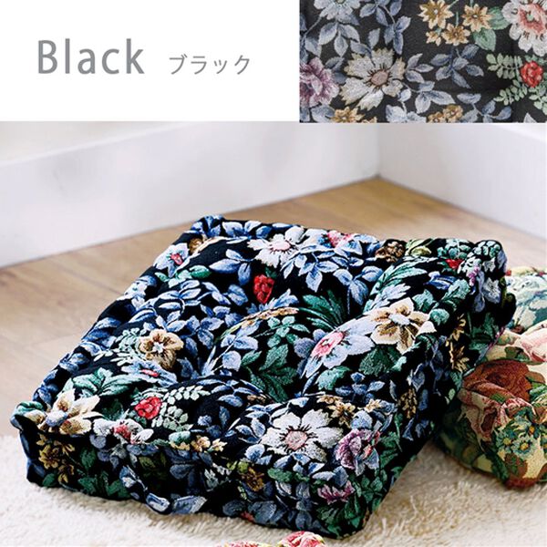 iellio（イエリオ）の「厚みたっぷりクッキー型クッション＜フロアクッション・座布団・シートクッション＞（クッション・クッションカバー）」｜詳細画像