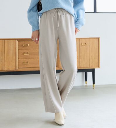BELLUNA（ベルーナ）の「シュッと体型カバー　ジャストフィットバレルパンツ（フルレングスパンツ）」