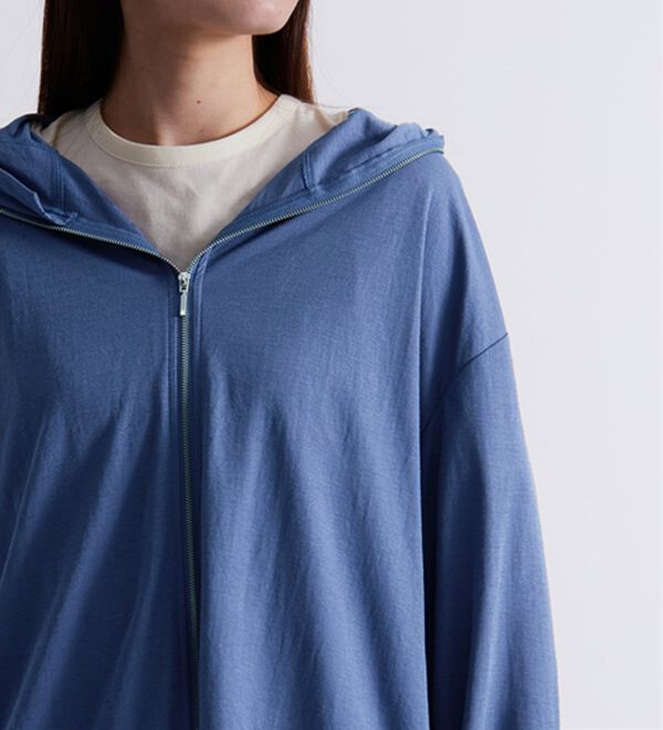 BELLUNA（ベルーナ）の「絶対に焼けたくない！後プリーツＵＶパーカー（パーカー）」｜詳細画像