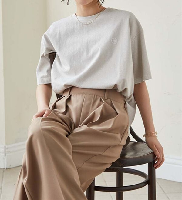 RANAN（ラナン）の「ヴィンテージライクロゴTシャツ（カットソー）」｜詳細画像