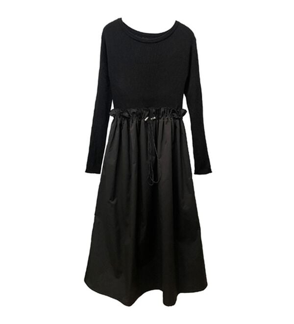 RANAN（ラナン）の「ドロストニットドッキングワンピース（ドッキングワンピース）」｜詳細画像