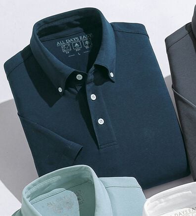 「猛暑に役立つ７得ビズポロ（メンズポロシャツ）」