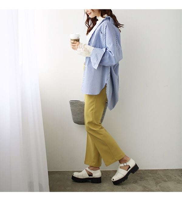 GeeRA（ジーラ）の「大人可愛い！レースが上品なハイネックニット（ニット・セーター）」｜詳細画像