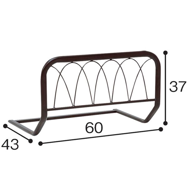 「ズレ落ち防止！ベッドガード２個組（ベッドまわり用品）」｜詳細画像