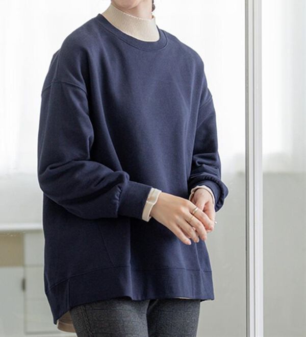 BELLUNA（ベルーナ）の「もちもちニットゆったり快適チュニック（チュニック）」｜詳細画像