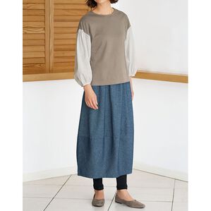 BELLUNA（ベルーナ）の「大人のボリューム袖ブラウス（ブラウス）」｜詳細画像