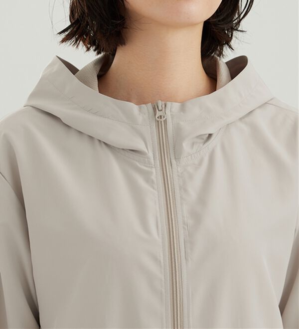 BELLUNA（ベルーナ）の「はっ水加工ドロスト使い軽量パーカー（その他ジャケット）」｜詳細画像