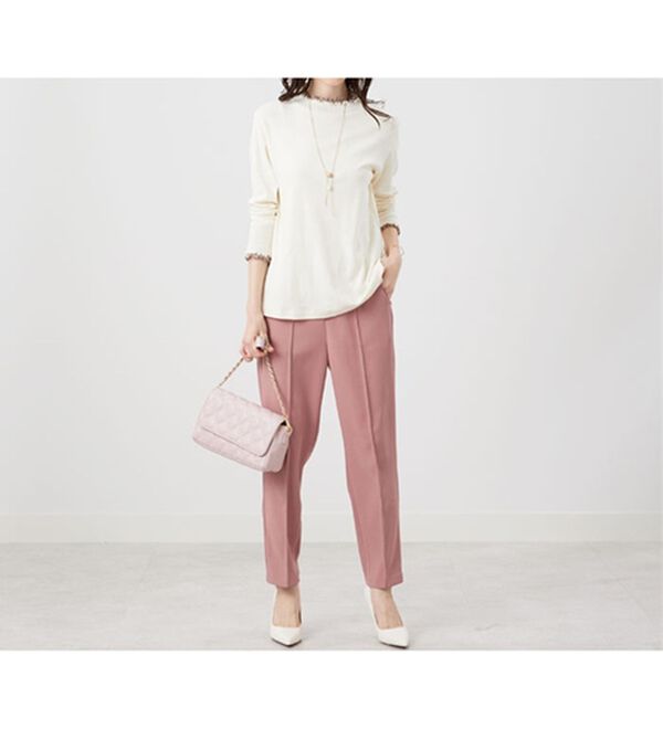 BELLUNA（ベルーナ）の「重ね着風フリル衿プルオーバー（カットソー）」｜詳細画像