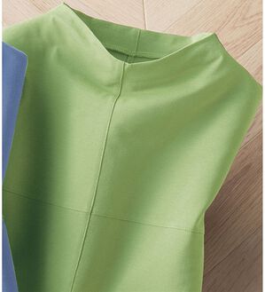 ルフラン（ルフラン）の「お茶の加工で安心大人のチュニック（チュニック）」｜グリーン