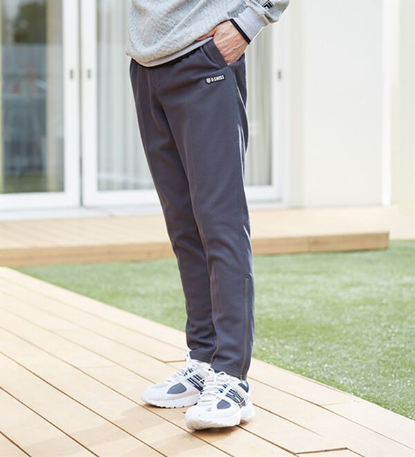 「【３本組】＜ケー・スイス＞便利仕様！吸汗速乾ジャージパンツ（メンズフルレングスパンツ）」｜詳細画像