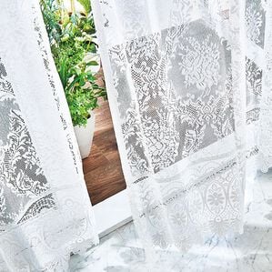 「デザインマクラメレースカーテン（レースカーテン）」｜詳細画像