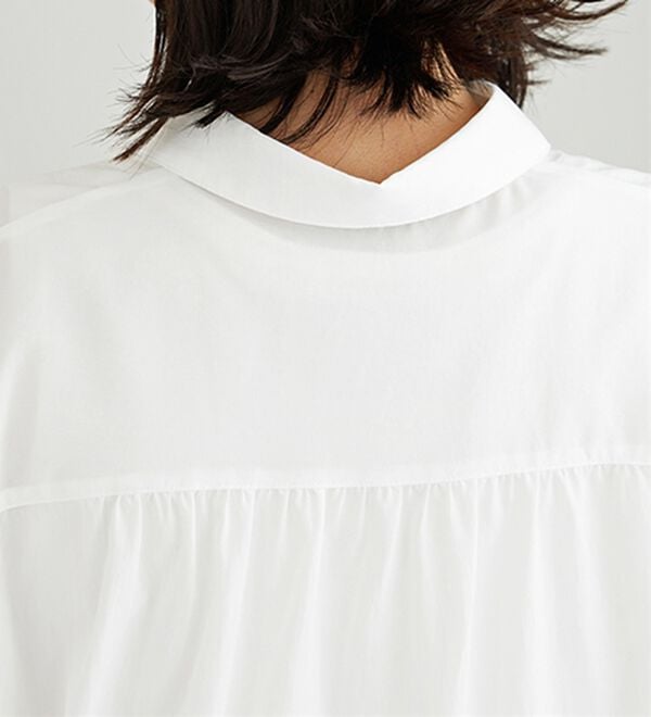 BELLUNA（ベルーナ）の「イージーケア！袖リボンシャツチュニック（チュニック）」｜詳細画像