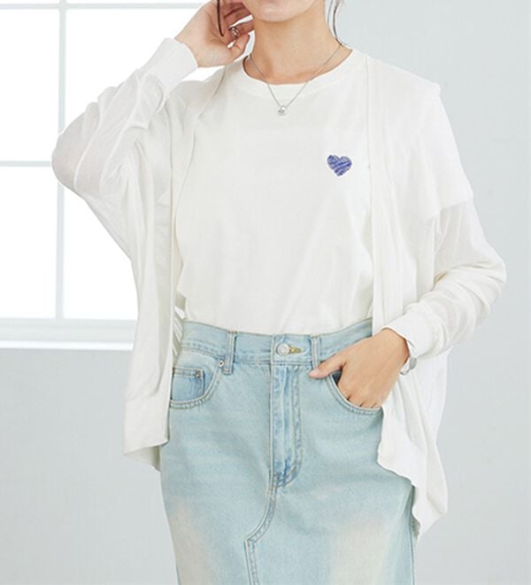 GeeRA（ジーラ）の「【冷房対策に】ひんやりUV対策！ドルマンカーディガン（ニットカーディガン）」｜詳細画像