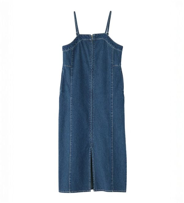 RANAN（ラナン）の「フロントジップデニムジャンスカ（その他ワンピース）」｜詳細画像