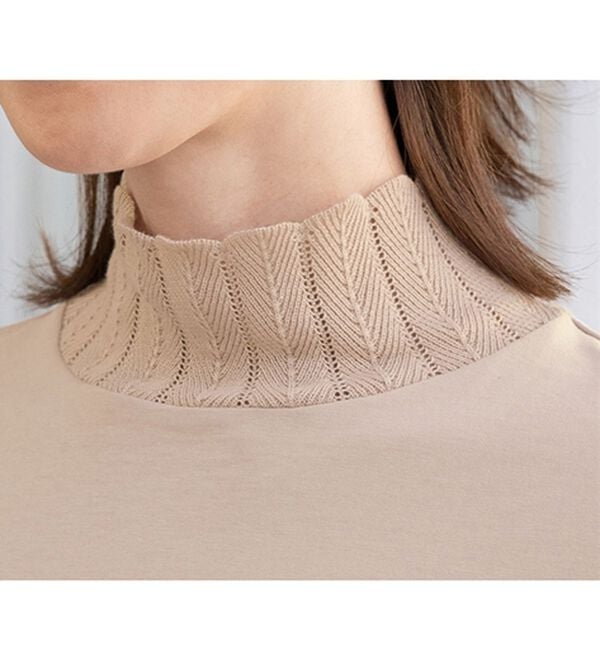 ルフラン（ルフラン）の「艶やか綿１００％プルオーバー（カットソー）」｜詳細画像