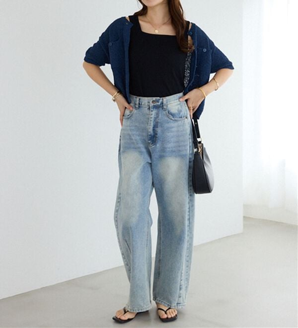 Viola e Viola（ヴィオラ エ ヴィオラ）の「保冷剤ポケット付スクエアタンクトップ（タンクトップ・キャミソール）」｜詳細画像