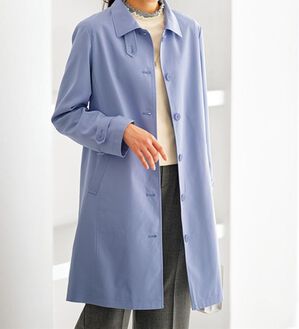 BELLUNA（ベルーナ）の「花粉対策！ライナー付ステンカラーコート（ロングコート）」｜詳細画像