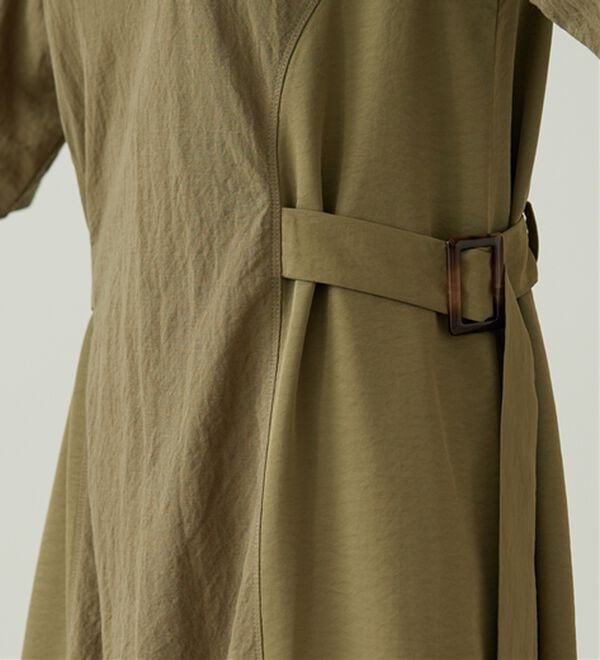 BELLUNA（ベルーナ）の「サイドバックル異素材切替ワンピース（その他ワンピース）」｜詳細画像