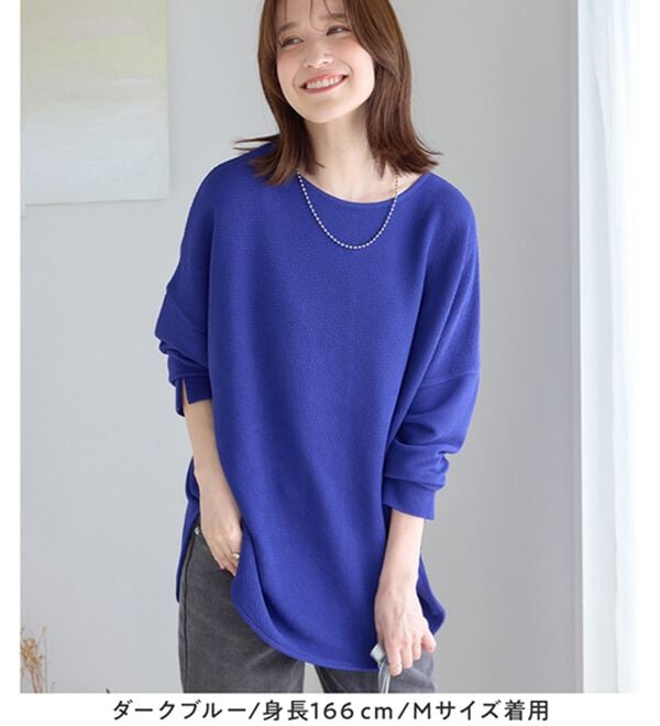 Viola e Viola（ヴィオラ エ ヴィオラ）の「ふくれジャカードドルマントップス（カットソー）」｜詳細画像