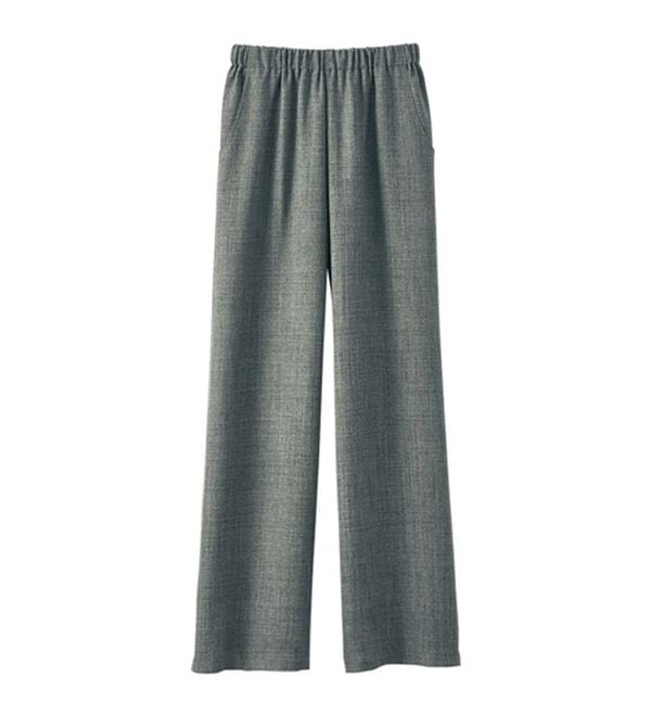BELLUNA（ベルーナ）の「日本製静電防止ワイドパンツ（ワイドパンツ・ガウチョ）」｜詳細画像