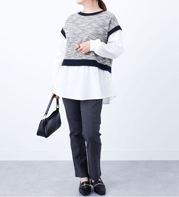 BELLUNA（ベルーナ）の「ウルトラ美脚！ストレッチパンツ（フルレングスパンツ）」｜詳細画像