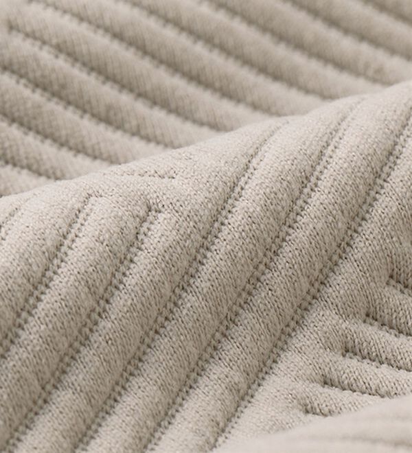 BELLUNA（ベルーナ）の「幾何柄ジャカード素材フードカーディガン（その他カーディガン）」｜詳細画像