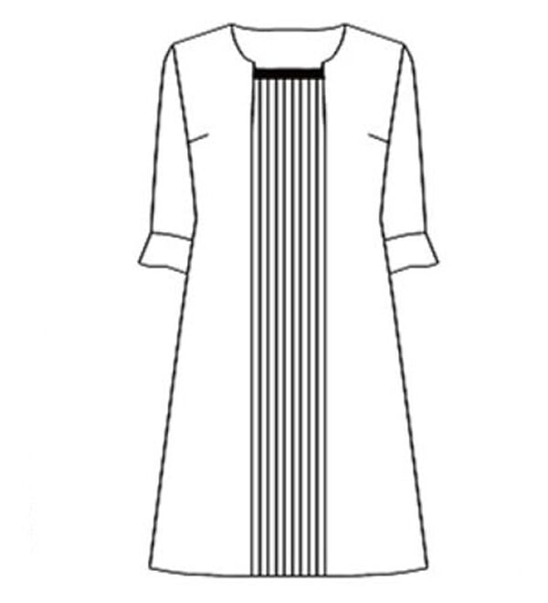 BELLUNA（ベルーナ）の「洗えるストレッチ！ロングジャケットワンピースアンサンブル（ドレスレット付）（ブラックフォーマル（喪服・礼服））」｜詳細画像