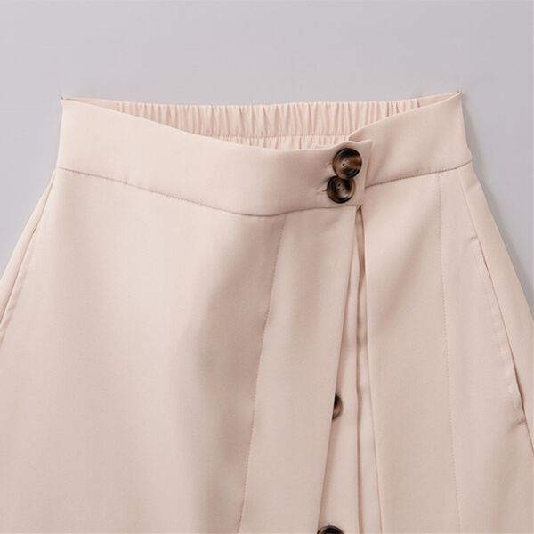 RANAN（ラナン）の「ボタンデザインスカート（ロングスカート）」｜詳細画像