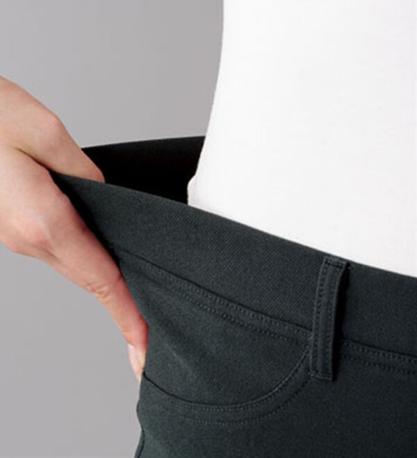 BELLUNA（ベルーナ）の「前身中わたであったか！すっきりパンツ（フルレングスパンツ）」｜詳細画像