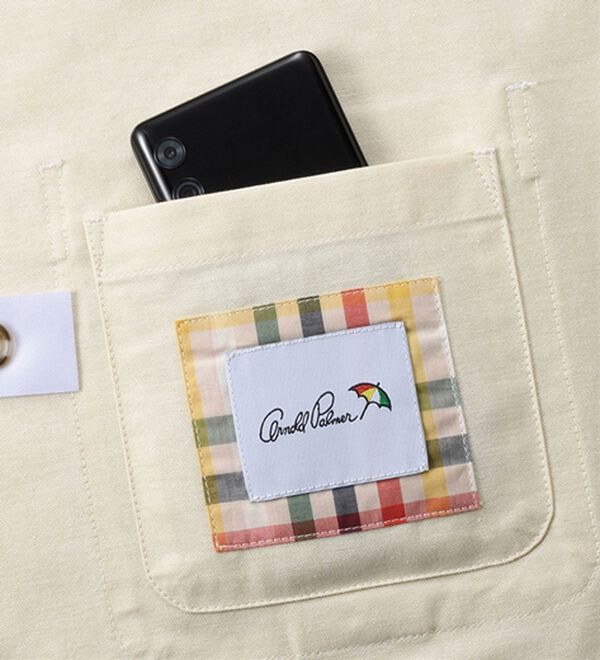 「＜アーノルド　パーマー＞麻入りジレアンサンブル＋タンブラー（メンズジャケット）」｜詳細画像