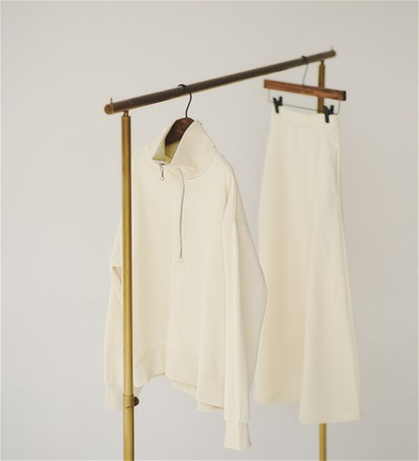 RANAN（ラナン）の「＜ＨＩＧＨ　ＳＰＥＣ＞毛玉になりにくい！ジップデザインセットアップ（セットアップ）」｜詳細画像