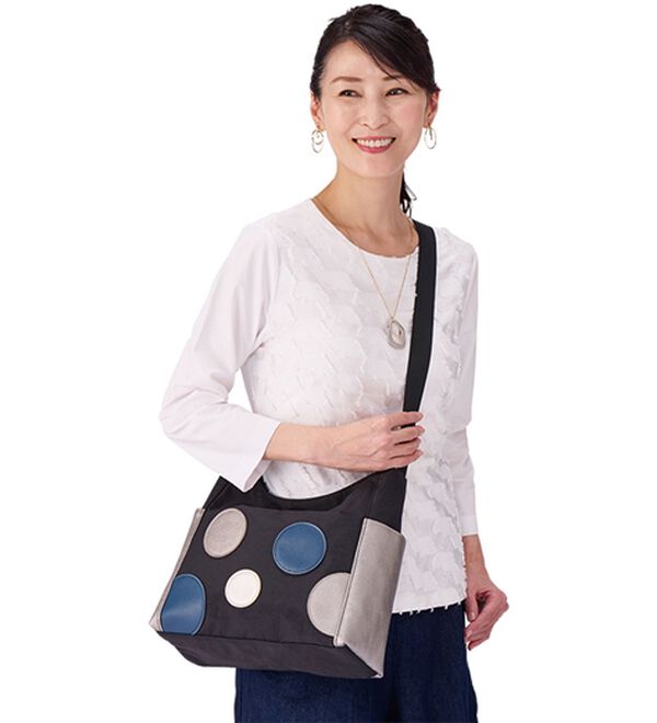 「ドットパッチワークセレブコレクション（トートバッグ）」｜詳細画像