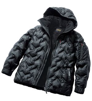 「＜ダンロップ・リファインド＞防寒裏ボア中わたジャケット（メンズジャケット）」｜詳細画像