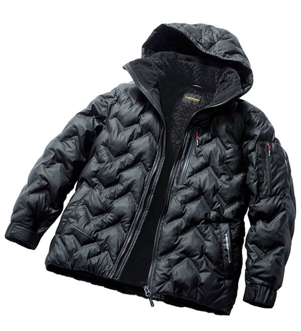 「＜ダンロップ・リファインド＞防寒裏ボア中わたジャケット（メンズジャケット）」｜詳細画像