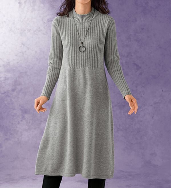 BELLUNA（ベルーナ）の「シャギー使いベストニットアンサンブル（アンサンブル）」｜詳細画像