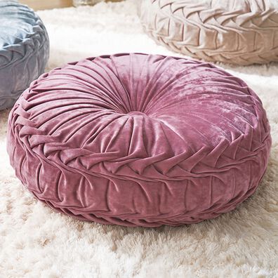 「かわいい花型ボリュームクッション（クッション・クッションカバー）」