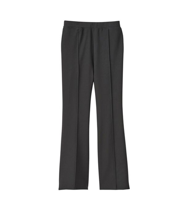 GeeRA（ジーラ）の「楽ちんストレッチ美ラインフレアーパンツ（フルレングスパンツ）」｜詳細画像