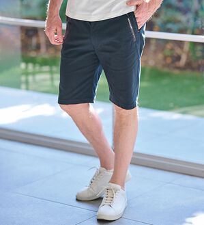 「＜ダンロップ・リファインド&times;コムルヴァン・オム＞７得ショートパンツ（メンズハーフパンツ）」｜詳細画像