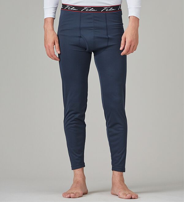 「【３枚組】＜フィラ＞ホットテック　柔らか裏起毛ロングタイツ（メンズ靴下・タイツ）」｜詳細画像