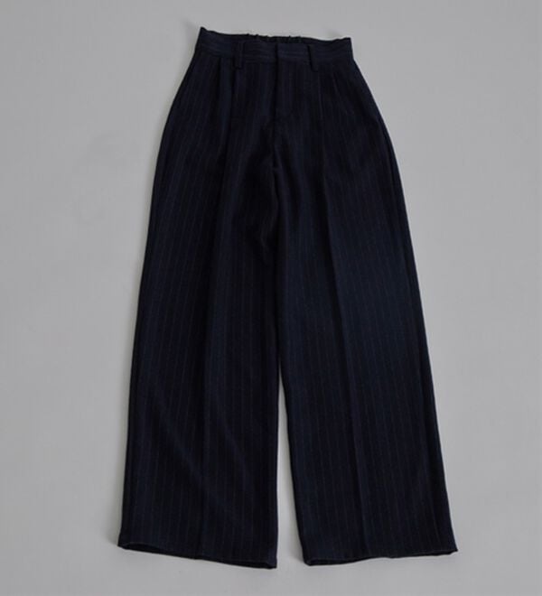 BELLUNA（ベルーナ）の「静電気防止加工！タックデザインワイドパンツ（ワイドパンツ・ガウチョ）」｜詳細画像