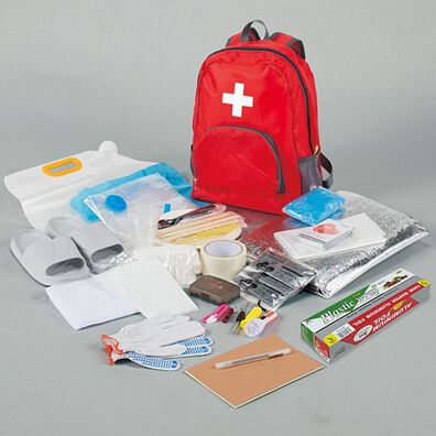 「防災バッグ３０点セット（防災グッズ・防犯グッズ）」