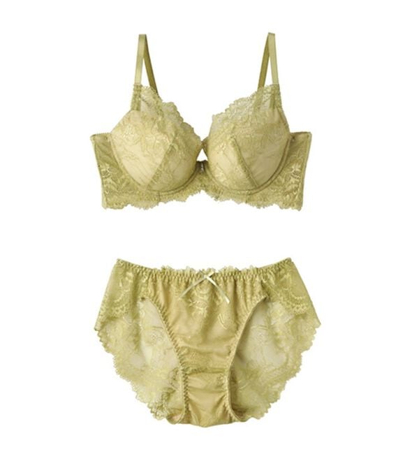 YU'NOW（ユナウ）の「上向きバストの美谷間ブラ＆ショーツ（ブラジャー＆ショーツセット）」｜詳細画像