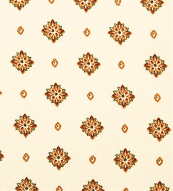 BELLUNA（ベルーナ）の「金ボタン使い華やぎ小紋ブラウス（ブラウス）」｜詳細画像