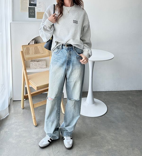 GeeRA（ジーラ）の「アソートデザイン裏起毛スウェット（トレーナー・スウェット）」｜詳細画像