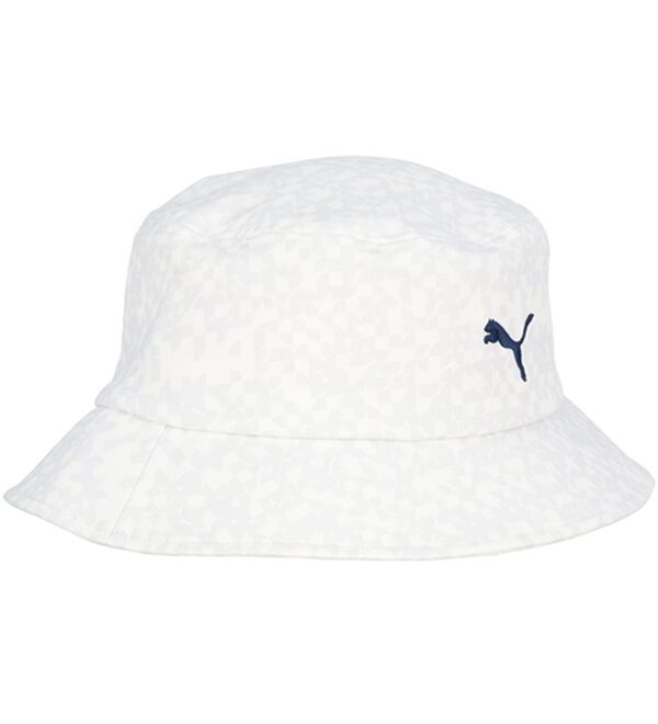 「＜ｐｕｍａ＞ベーシックＡＯＰハット（メンズ帽子）」｜プーマホワイト