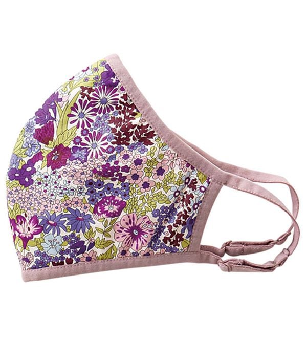 「リバティプリント・コットン耳が痛くなりにくいマスク・マスクケース（衛生用品・マスク）」｜詳細画像