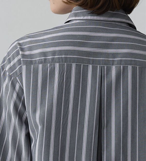 BELLUNA（ベルーナ）の「＜ＳＯＬＯＴＥＸ（Ｒ）＞ストレッチシャツワンピース（シャツワンピース）」｜詳細画像