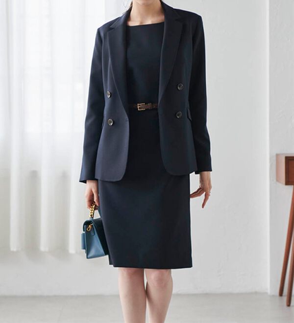 RANAN（ラナン）の「洗える！ベルト付タイトワンピース（その他ワンピース）」｜詳細画像