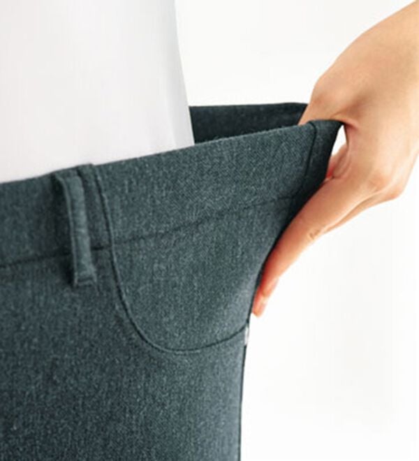 BELLUNA（ベルーナ）の「【Ｐｒｉｍａ　Ｆｉｔ　Ｐａｎｔｓ】裏ベロアストレッチ素材レギンスパンツ（フルレングスパンツ）」｜詳細画像